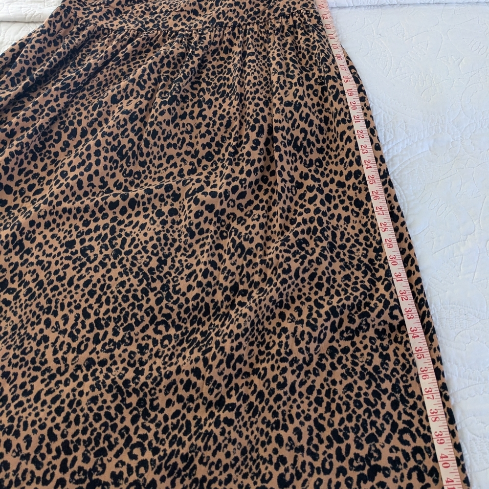Universal Thread Strapless Leopard Print Maxi Dre… - image 12